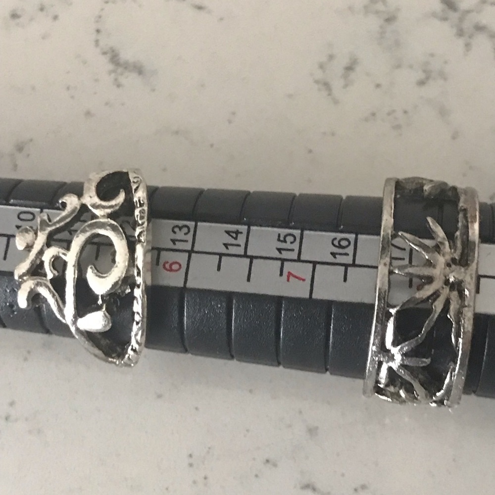 🎉5for$25.00 Rings stackable silver rings - Picture 5 of 5